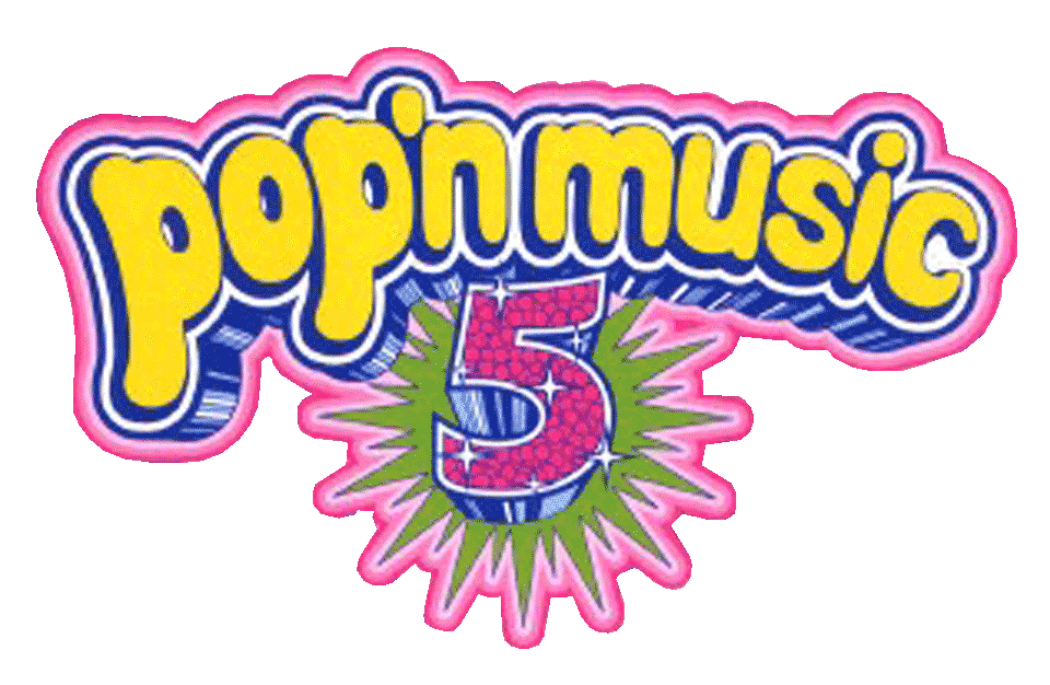 Pop'n Music 5 logo for Playstation